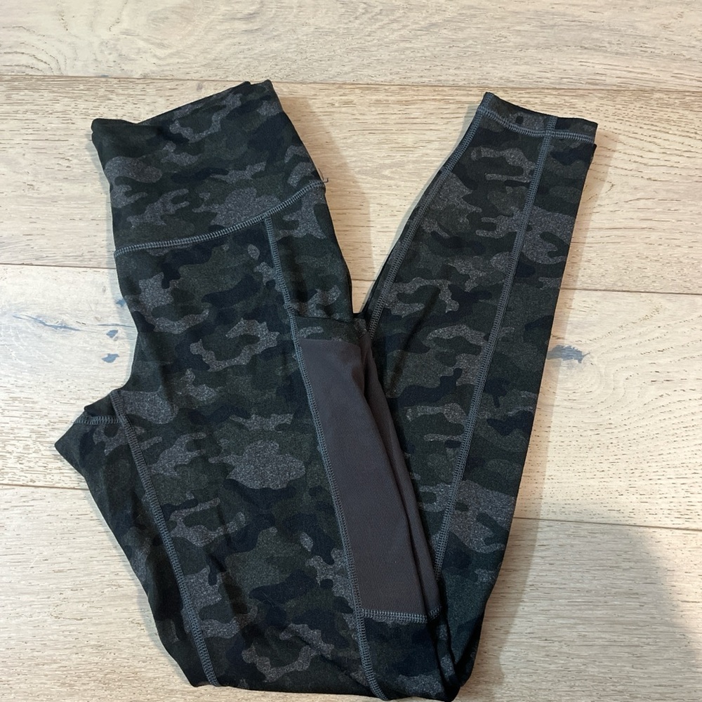 Fabletics Dark Camo Leggings